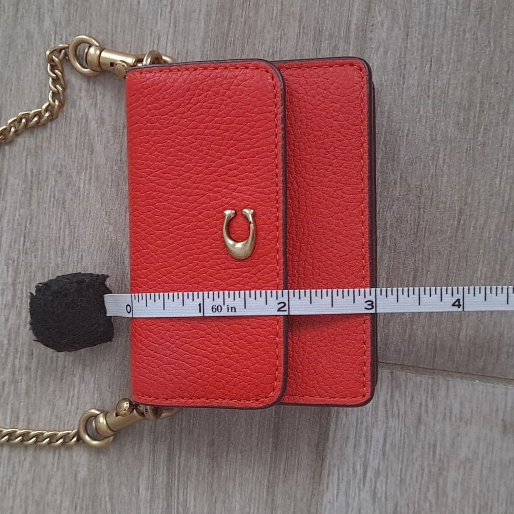 Coach card case on chain - Picture 11 of 16